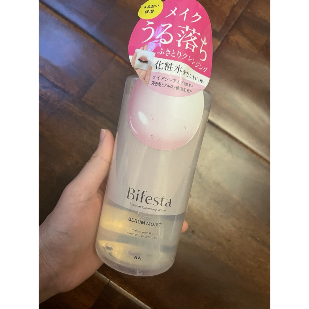 Bifesta Micellar Cleansing Water Moist Wipe-off Type 400ml Japan Face Wash